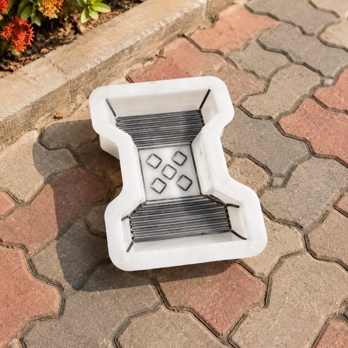 Concrete brick casting paving - concrete,