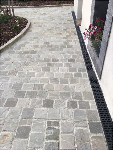 Kandla grey cobble setts 100mm - kandla,