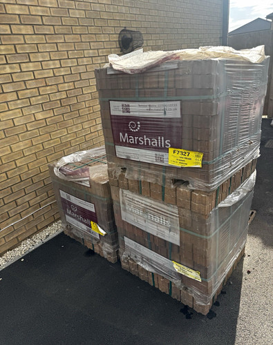 Marshalls concrete block - marshalls,