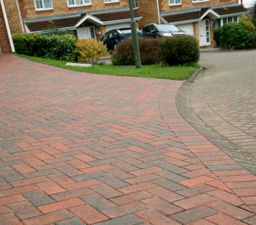 Driveway block paving - block,