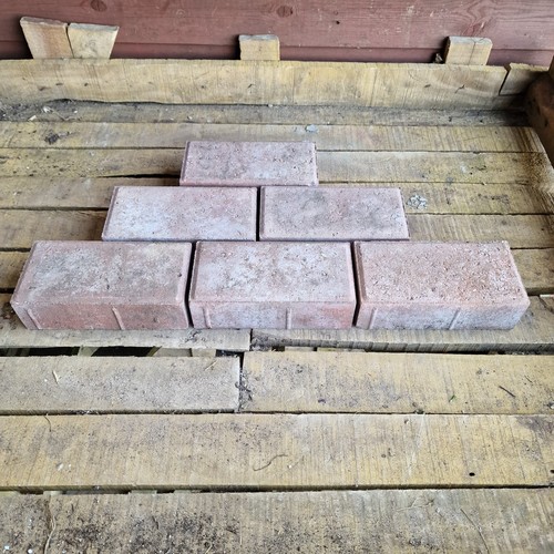 230no reclaimed red concrete - 230no,