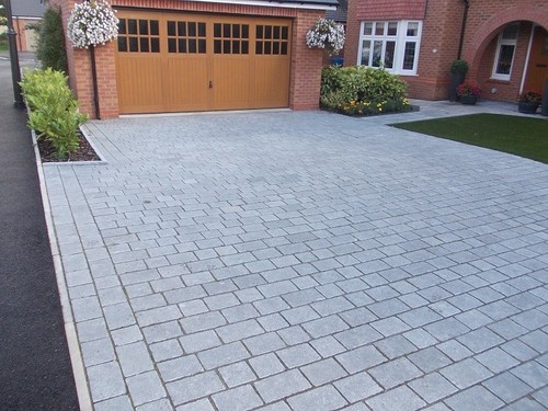 Fitted block paving - fitted,