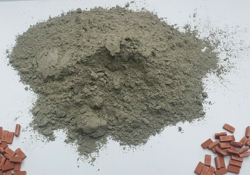 Grey cement based mortar mix - mortar,