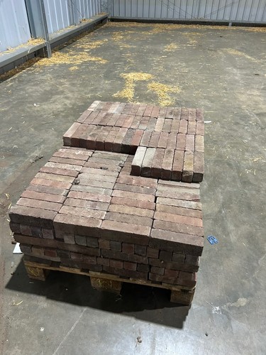 50mm clay pavers red multi - –,