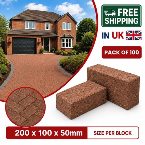 Brindle block paving - brindle, bricks