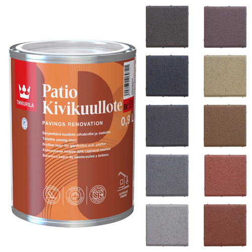 Tikkurila patio paving - tikkurila,