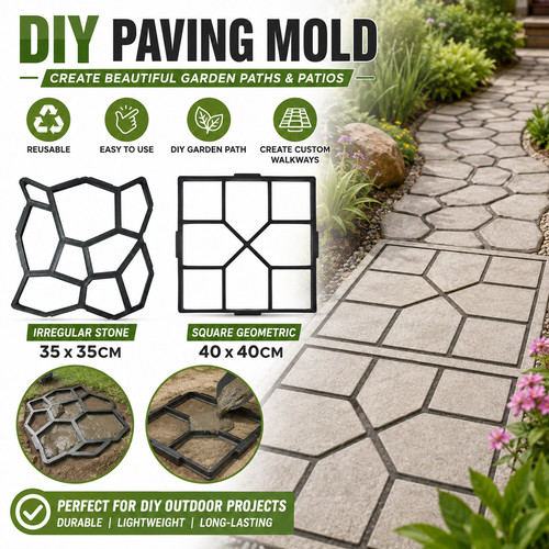 Path maker concrete - maker, diy