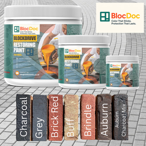 Block paving paint - , patio