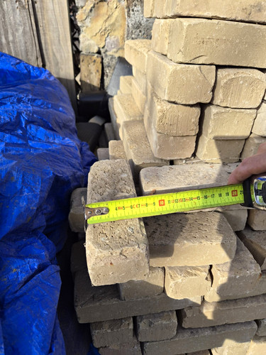 1400 clay bricks rectangular - bricks,